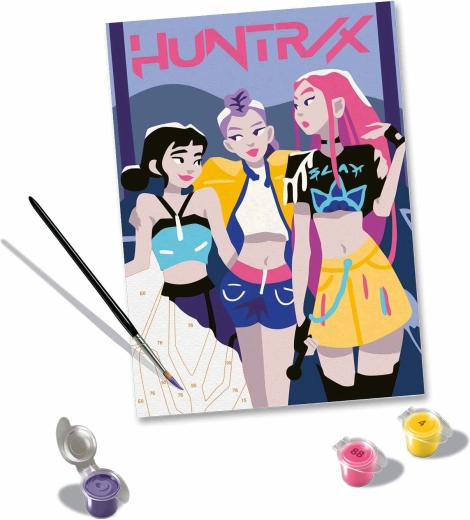 CreArt K-pop: vânătoarea de demoni – pictură pe numere