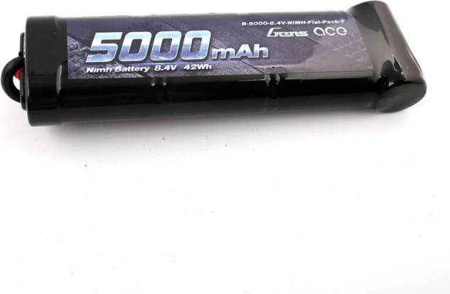 Gens Ace acumulator NiMH 5000 mAh 8,4 V Hump cu conector T-Dean pentru mașini RC