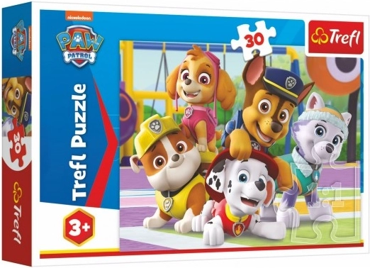 puzzle 30 piese PAW PATROL mereu la timp Trefl