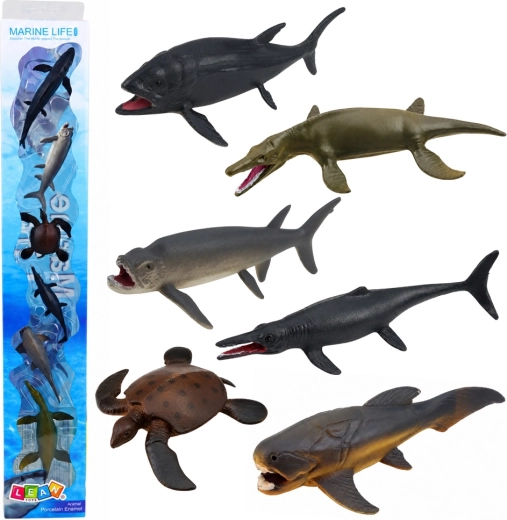 Marine Life set de mini figurine cu animale marine (6 buc., 6–9 cm)