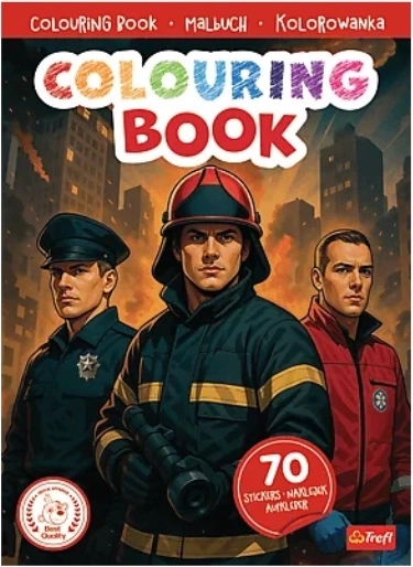 Servicii – carte de colorat cu autocolante