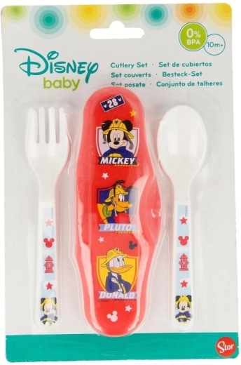 Tacâmuri cu husă Mickey - 1 bucată