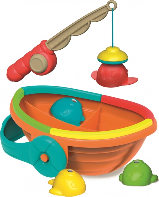 Clementoni Baby pescuit colorat Play for Future – bărcuță magnetică pentru baie