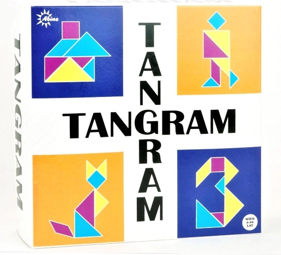 Joc logic Tangram – asamblare rapidă de modele