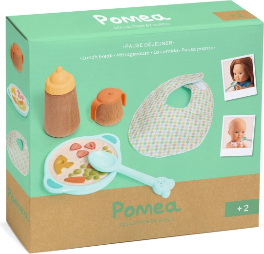 Djeco Set de masă pentru păpușa Pomea