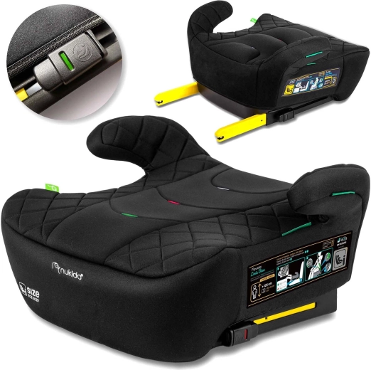 Nukido Louis înălțător auto cu Isofix i-Size 125–150 cm (22–36 kg)