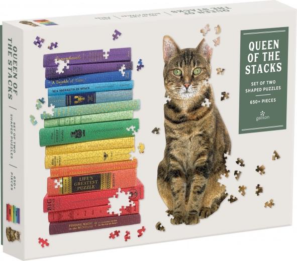 Set puzzle Queen of the Stacks 650 piese