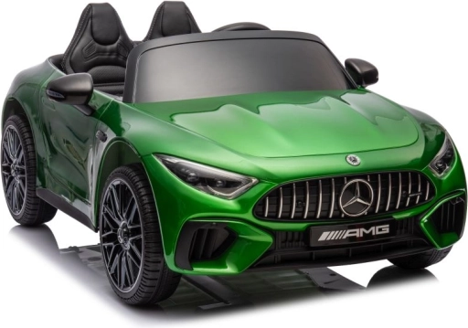 Mașină cu acumulator Mercedes AMG SL63 vopsit verde