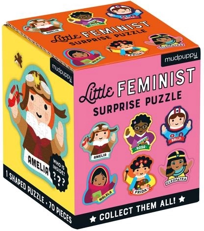 Puzzle Feminist cu Surpriză 70 de Piese