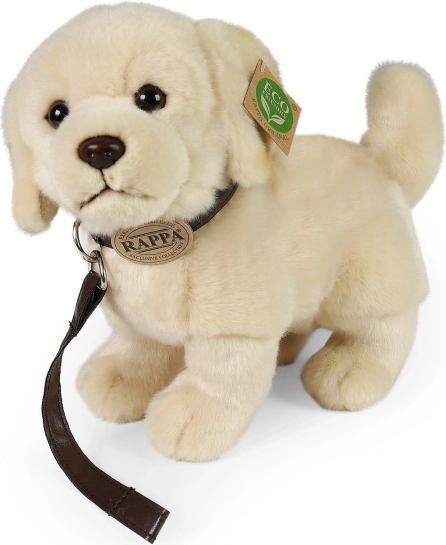 Câine de pluș Golden Retriever cu lesă 25 cm
