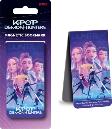 Semn de carte magnetic K‑pop Demon Hunters
