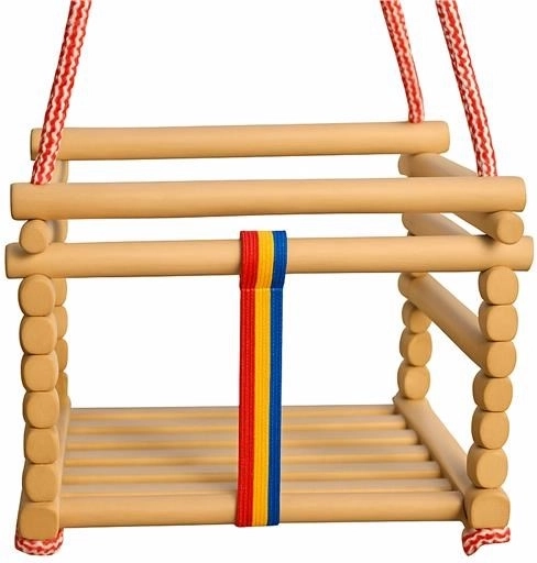 Leagăn pentru copii din fag BABY MIX – natur