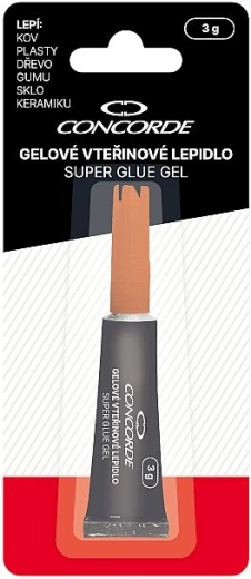Adeziv instant gel Concorde 3 g în blister
