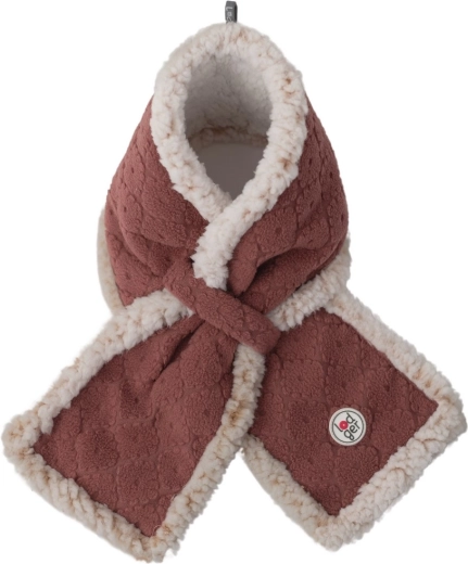 LODGER fular din fleece Folklore Fleece Rosewood