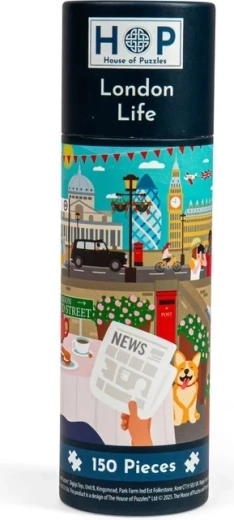 House of Puzzles Mini puzzle Viața londoneză 150 de piese