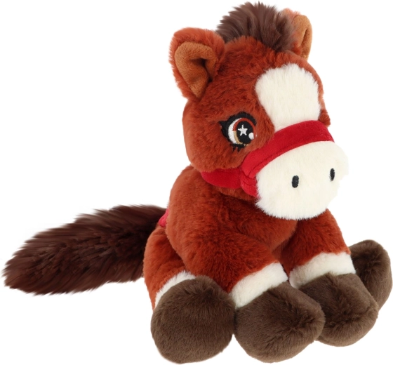 Keel Toys Keeleco ponei roșcat de pluș 22 cm