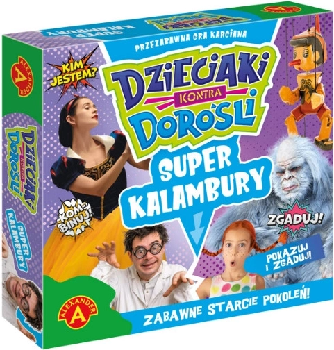 Super charade: Copii vs. adulți – joc de petrecere pentru familie