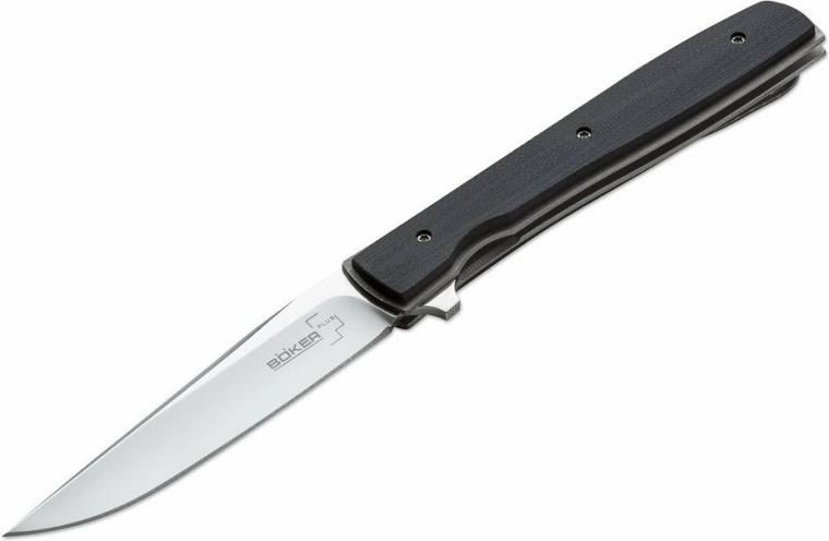 Böker Plus Urban Trapper cuțit de buzunar 8,7 cm, G10 negru