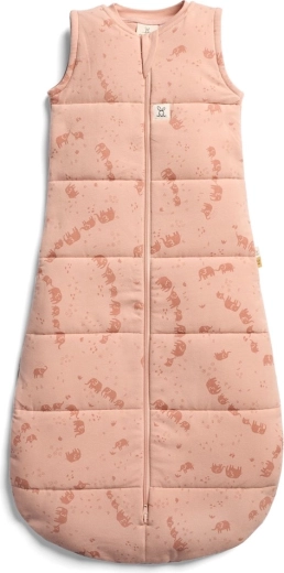 Sac de dormit din bumbac organic Jersey Elephant Parade 2,5 TOG (8–24 luni, 8–14 kg) – ergoPouch