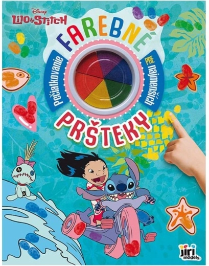 Disney Lilo & Stitch ștampilare color cu degetele