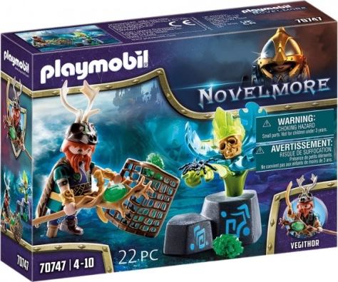 Playmobil Novelmore Violet Vale – vrăjitorul plantelor Vegithor