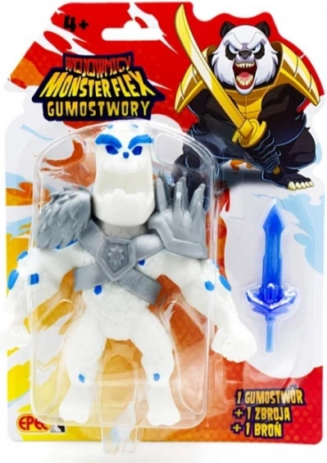 Figurină Gumostwory Războinici: Stăpânul Gheții cu sabie de gheață luminoasă