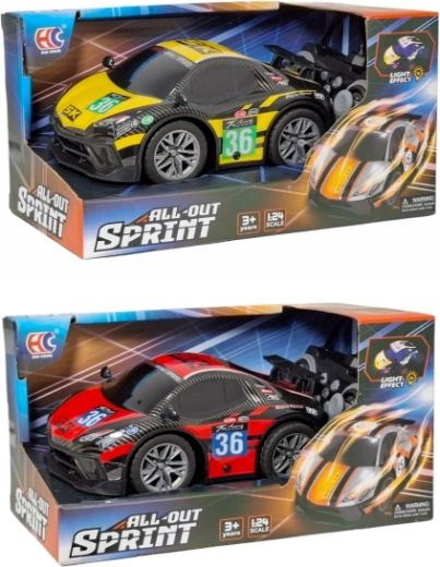 Mașină sport RC cu telecomandă și lumini