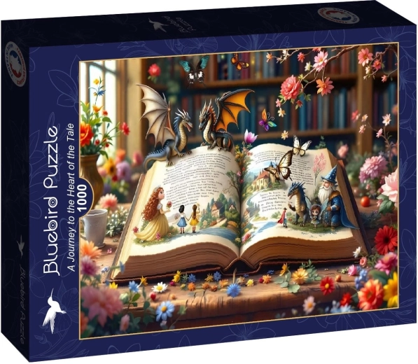 Puzzle Bluebird Cesta do srdce příběhu 1000 de piese