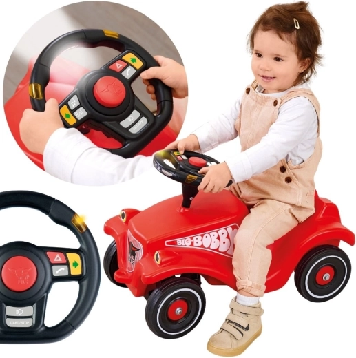 Volan interactiv cu 8 sunete pentru BIG Bobby Car