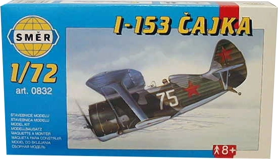 Polikarpov I-153 Čajka 1:72