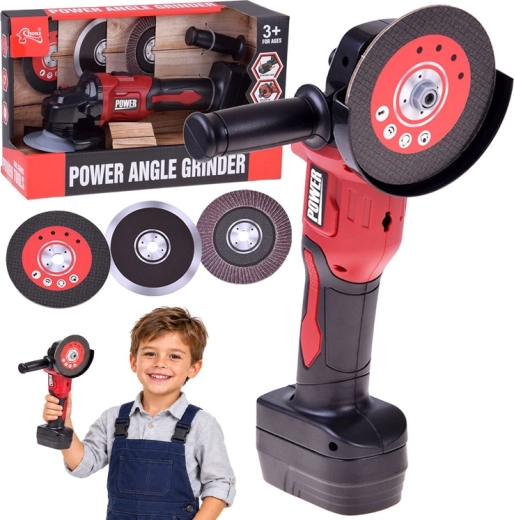 Polizor unghiular pentru copii cu discuri rotative