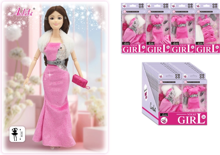 Rochie de seară pentru păpuși 30 cm – mai multe variante