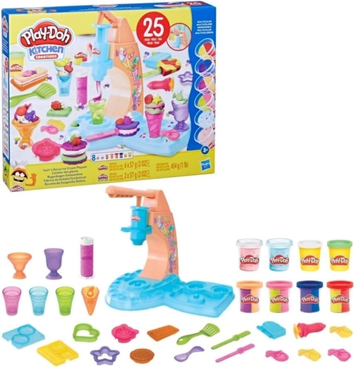 Set creativ Play-Doh gelaterie