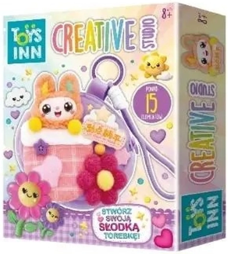 Set creativ Toys Inn mini geantă mov