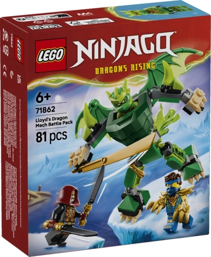 LEGO NINJAGO Mecha Dragon al lui Lloyd – pachet de luptă
