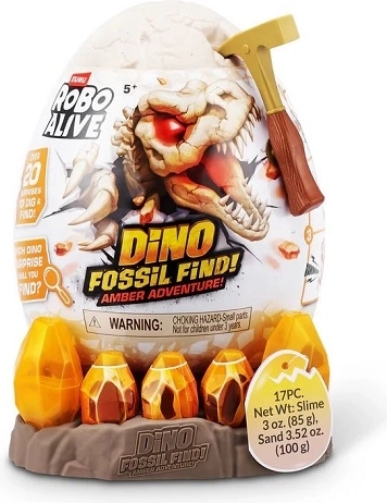 Zuru Robo Alive Dino Fossil Find: Amber Adventure - 1 bucată