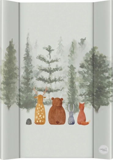 Ceba Baby saltea de înfășat cu placă rigidă 50 × 70 cm basic forest companions