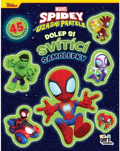 Spidey lipește cu autocolante luminoase