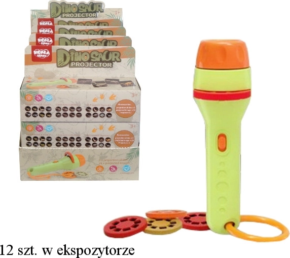 Proiector pentru copii cu imagini cu dinozauri