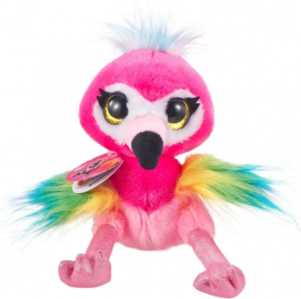 Coco pluș în cornet cu surpriză - Flamingo Summer