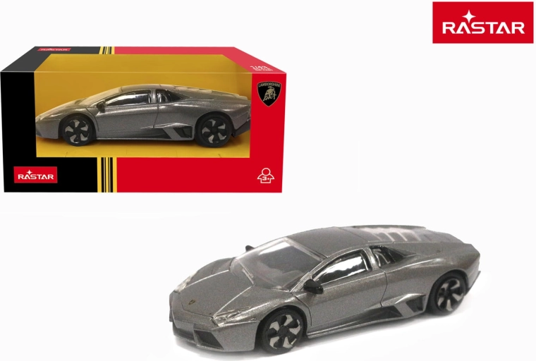 Model auto Rastar Lamborghini Reventon gri 1:43 - 1 bucată