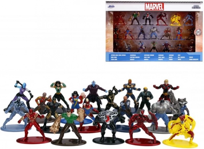 Figurine nano metal MARVEL – set 20 buc (valul 3)