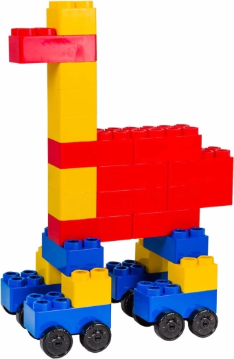 Construcția Vehicule Gigant și Tobogan 103 piese