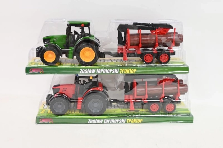 Tractor cu utilaj agricol (set)