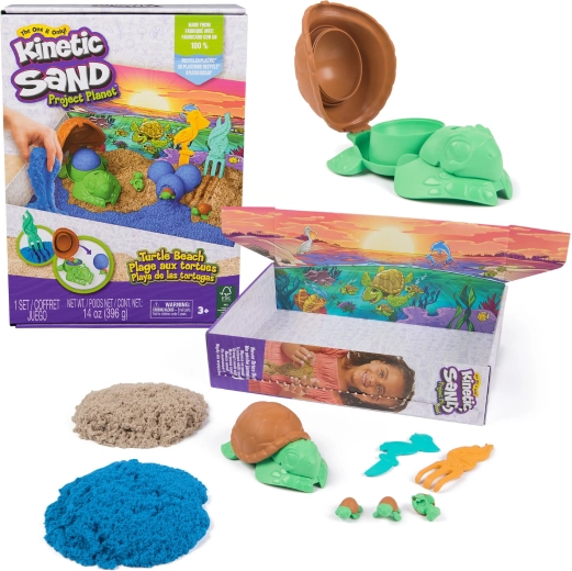 Kinetic Sand Project Planet Țestoase marine