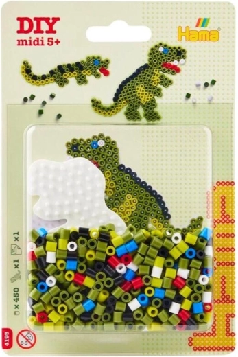 Set de mărgele dinozaur 450 buc MIDI