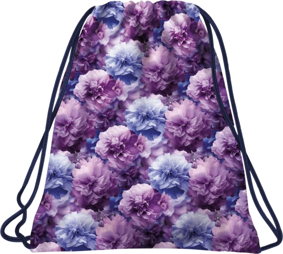 Săculeț cu șnur BackUP Violet Bloom
