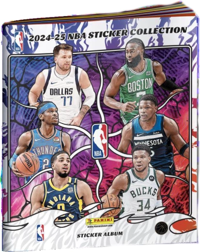 Colecția de stickere & carduri NBA 2024, colecție hibridă – album - 1 bucată