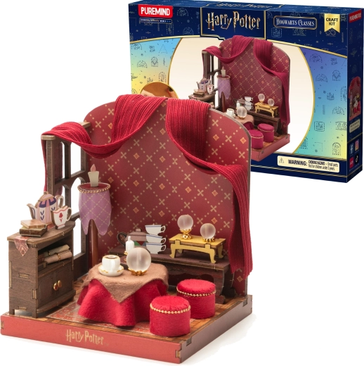 Puremind Harry Potter puzzle 3D din lemn DIY – sala de Divinație din Hogwarts