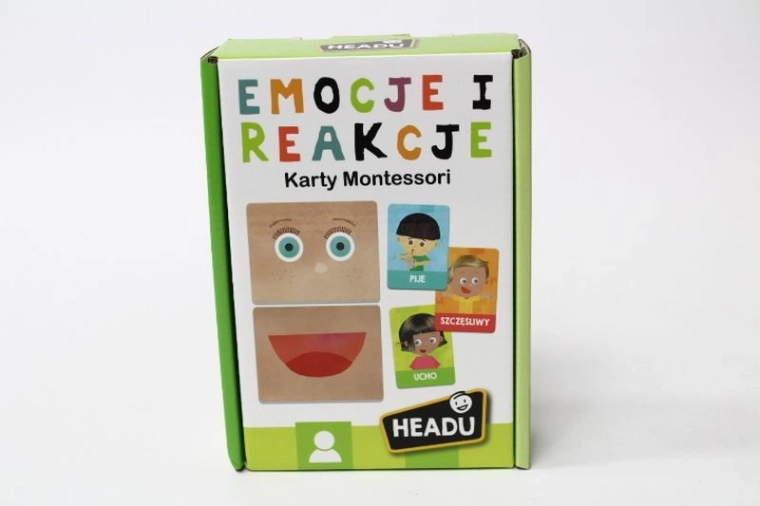 Headu Montessori joc emoții și reacții (1–4 ani)